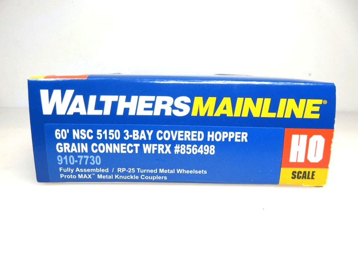 Walthers Mainline 920-7730 HO 60' NSC 5150 3-Bay Covered Hopper GrainsConnect image 2