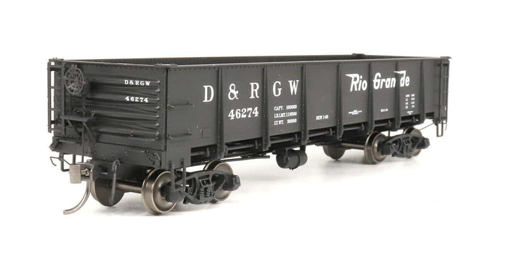 Intermountain 35007-51 HO General Service Drop Bottom Gondola Rio Grande D&amp;RGW image 0