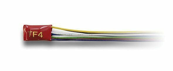 Digitrax TF4 Quad DCC Function Decoder with Integrated Transponder image 0