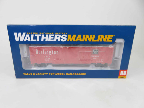 Walthers Mainline 910-46512 HO Scale 50' AAR Single Door Boxcar CB&amp;Q Burlington image 0