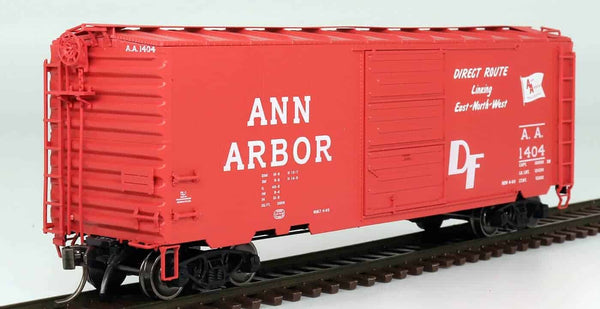 Intermountain 45428-06 HO 40' PS-1 Boxcar Ann Arbor Direct Route Road #1409 NIB image 0