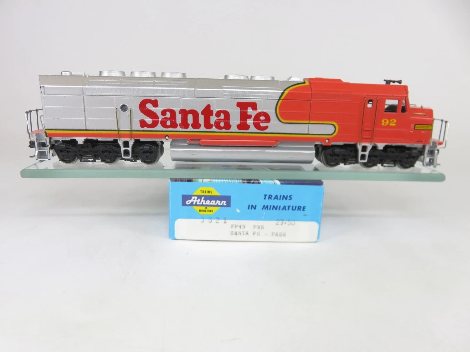 Athearn Blue Box 3621 ATSF Santa Fe EMD FP45 Diesel Locomotive Road #9 ...