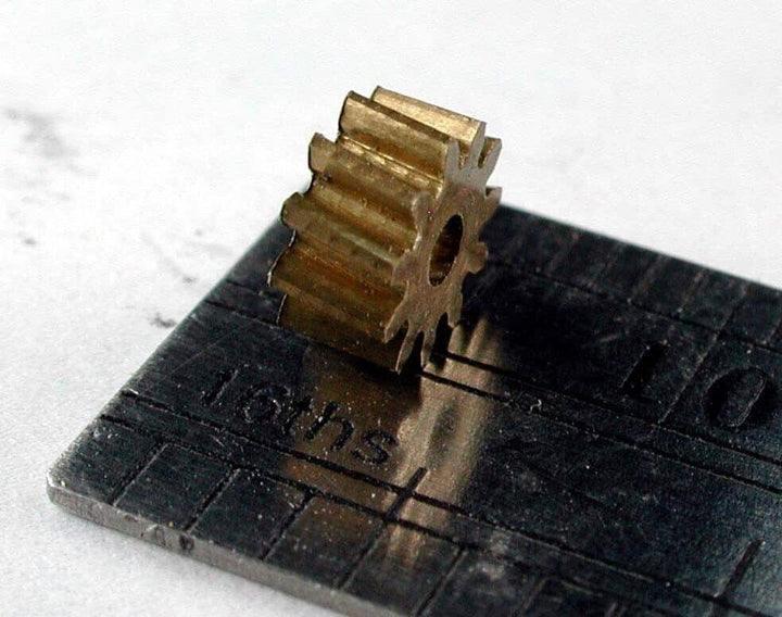 Northwest Short Line NWSL 1013-6 11 Tooth Brass Worm Gear image 1