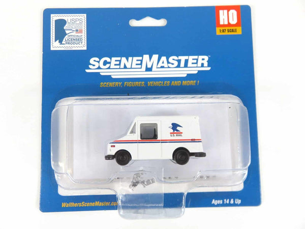 Walthers SceneMaster 949-12252 HO Scale USPS Mail Truck LLV 1980s Scheme image 0