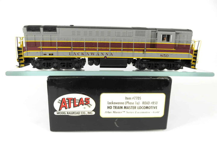 Atlas 7705 HO Scale Lackawanna Fairbanks Morse Train Master Locomotive DCC/Sound image 1