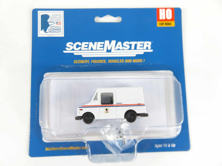 Walthers SceneMaster 949-12251 HO Scale USPS Mail Truck LLV Vintage Scheme image 1
