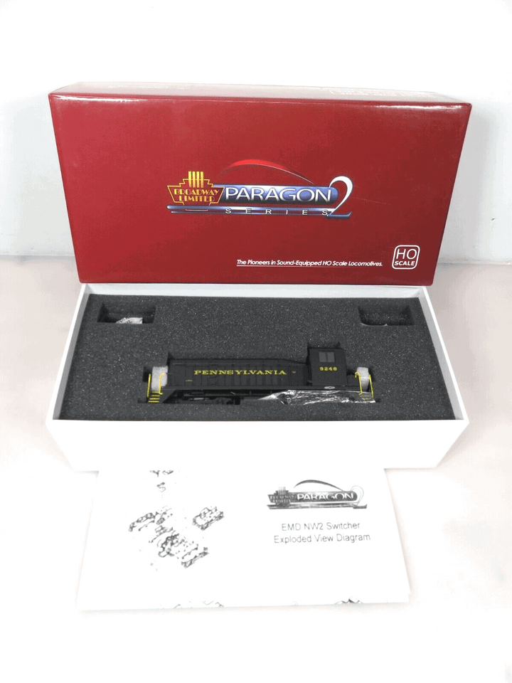 Broadway Limited BLI 2113 PRR Pennsylvania EMD NW2 Diesel Locomotive DCC Sound image 2