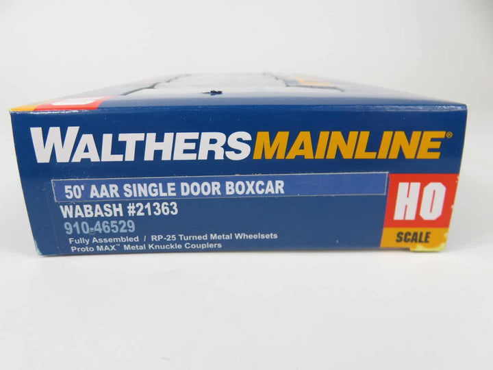 Walthers Mainline 910-46529 HO Scale 50' AAR Single Door Boxcar Wabash Railroad image 2