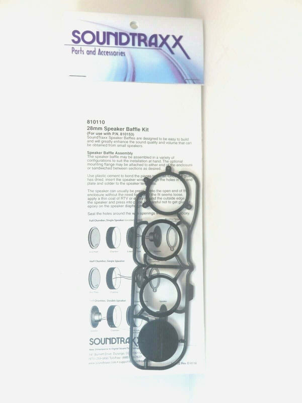 SoundTraxx 810110 Speaker Baffle Kit, 1" Round image 0