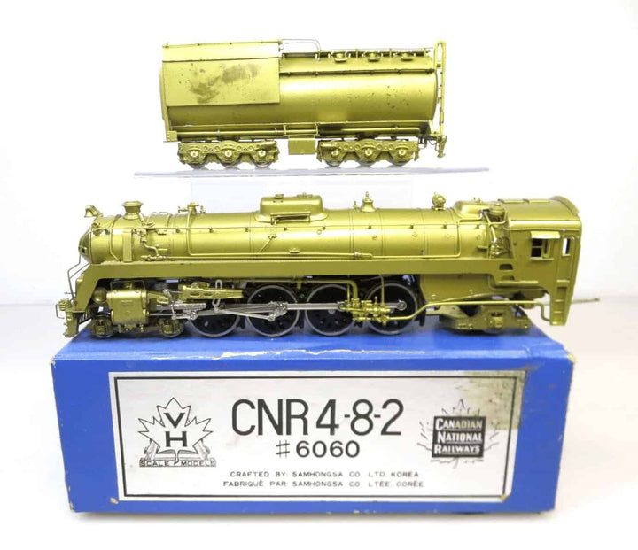 Van Hobbies Brass HO Scale CNR Canadian National 4-8-2 U-1-f Steam Locomotive image 1