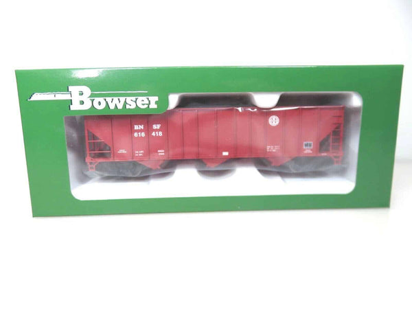 Bowser #42867 HO Scale 100-Ton Hopper BNSF Circle Cross #616418 NIB image 0