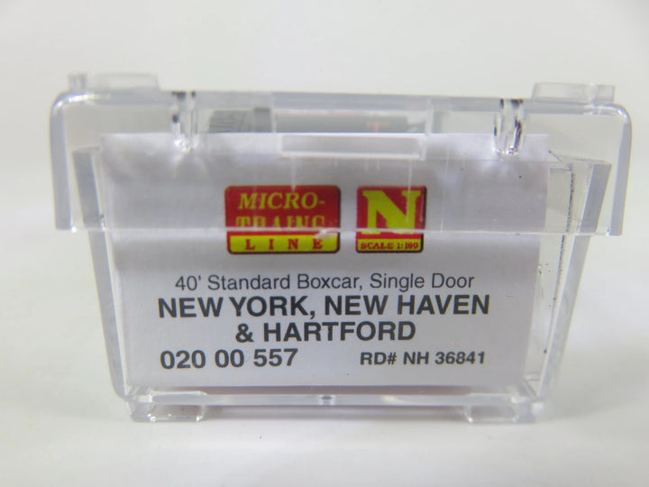 020 Train Micro Trains 020 00 557 N Scale New Haven 40' Standard Boxcar Single D ...