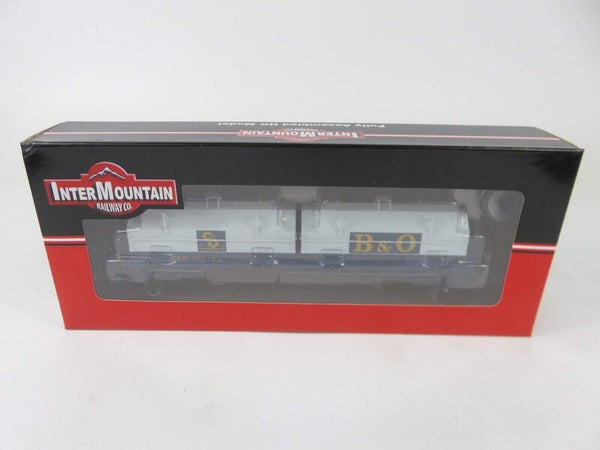 Intermountain 32574-02 HO Scale Evans Coil Car C&amp;O B&amp;O Blue and Gray #306524 NIB image 0