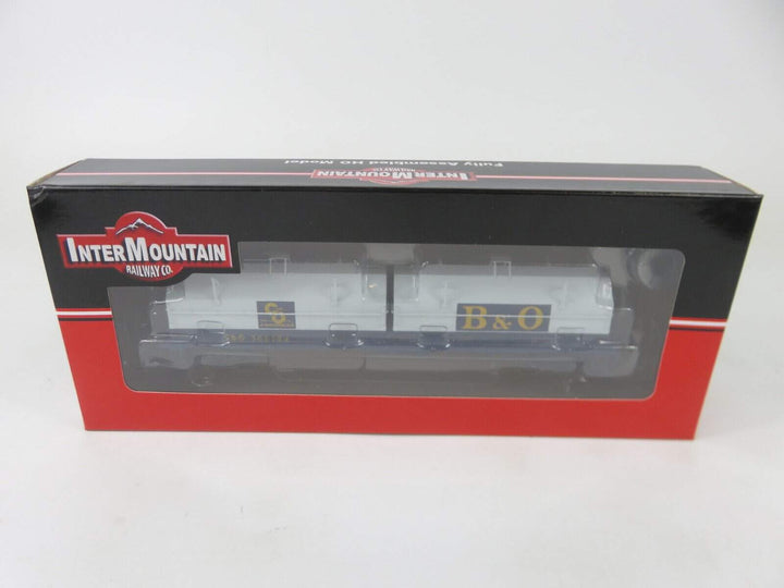 Intermountain 32574-02 HO Scale Evans Coil Car C&amp;O B&amp;O Blue and Gray #306524 NIB image 0