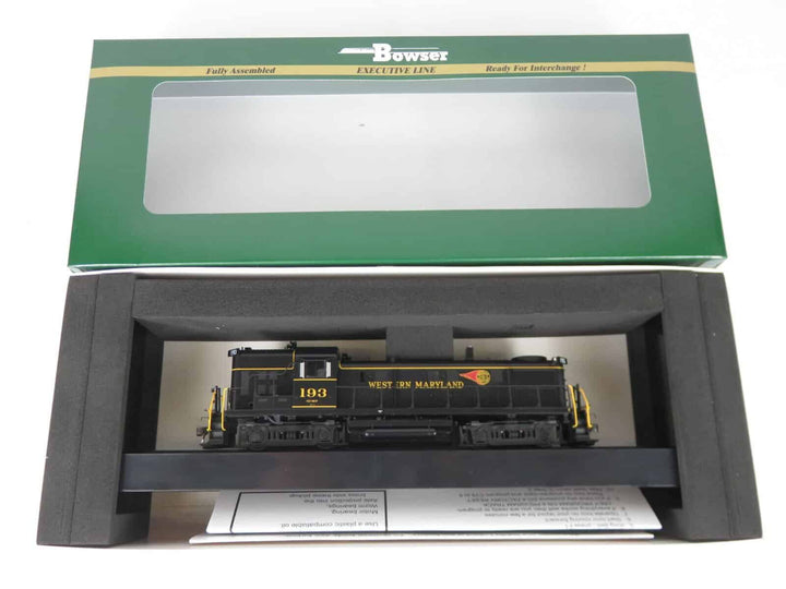 Bowser 25406 HO Western Maryland Alco RS-3 Hammerhead Diesel Locomotive #193 image 2