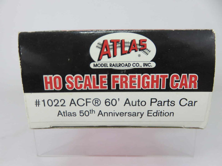 Atlas 1022 HO Scale ACF 60' Auto Parts Boxcar Atlas 50th Anniversary Edition image 1