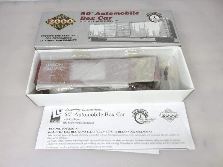 Proto 2000 HO Scale 50' Automotive Box Car UP Union Pacific Railroad #161351 Kit image 1