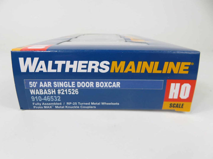 Walthers Mainline 910-46532 HO Scale 50' AAR Single Door Boxcar Wabash Railroad image 2