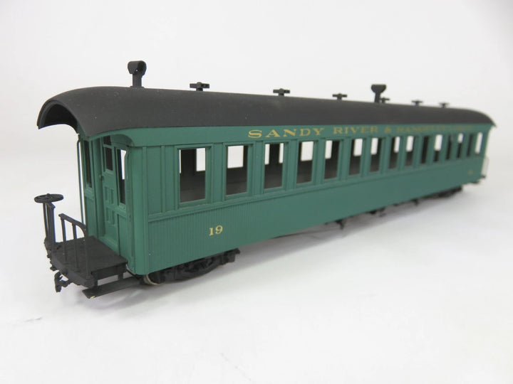 NJ Custom Brass Orion Models On2 Scale SR&RL Coach Passenger Car #19 P ...