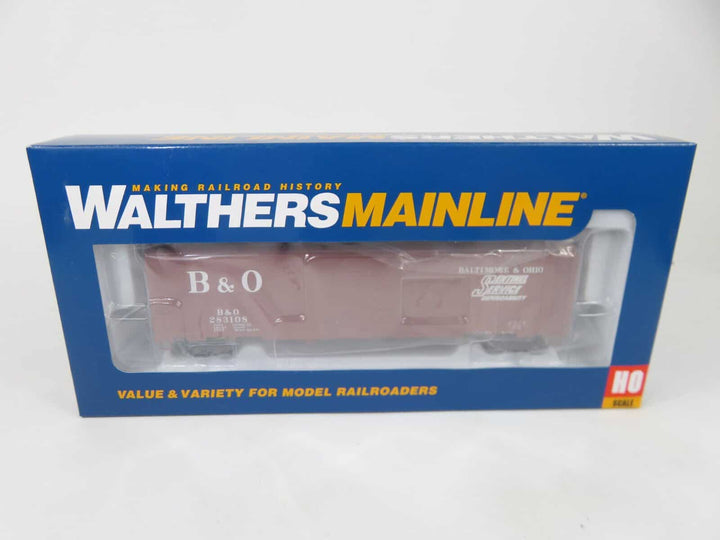 Walthers Mainline 910-46507 HO Scale 50' AAR Single Door Boxcar Baltimore &amp; Ohio image 1