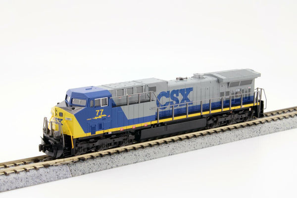 Kato 176-7043 N Scale CSX Transportation GE AC4400CW Diesel Locomotive #77 NIB