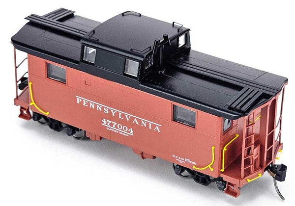 Bowser #43357 HO Scale N-5 Caboose PRR Pennsylvania Railroad Road #477004 NIB
