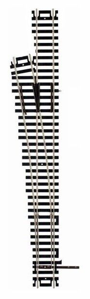 Atlas #393 HO Scale Code 100 Mark V No. 6 LH Left Hand Turnout Customline NIB image 1