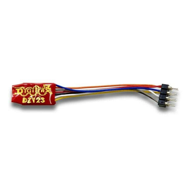Digitrax DZ123PS Z/N/HO Scale 1 Amp Economy Mobile Decoder 8 pin Short Harness image 0
