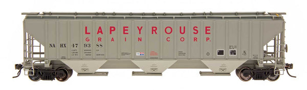 Intermountain 65293-05 N Scale Lapeyrouse Grain 4750 Cu.ft. 3-Bay Covered Hopper
