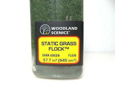 Woodland Scenics FL636 Static Grass Flock, Dark Green image 3