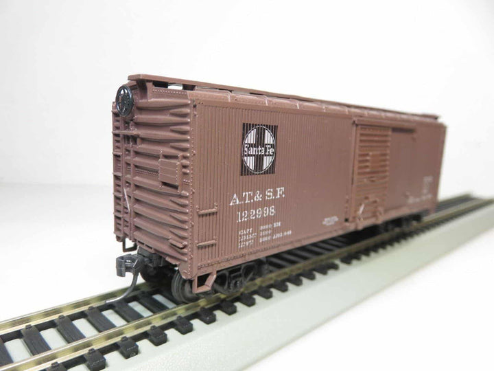 Vintage Athearn HO Scale 40' Boxcar AT&amp;SF Santa Fe Railroad Kadee Couplers #2 image 4
