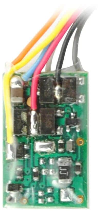 Train Control Systems TCS #1006 M1 Micro 2 Function DCC Decoder HO/N Scale image 0
