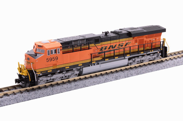 Kato 176-8959 N Scale BNSF "Swoosh" GE ES44AC Diesel Locomotive #5959 NIB