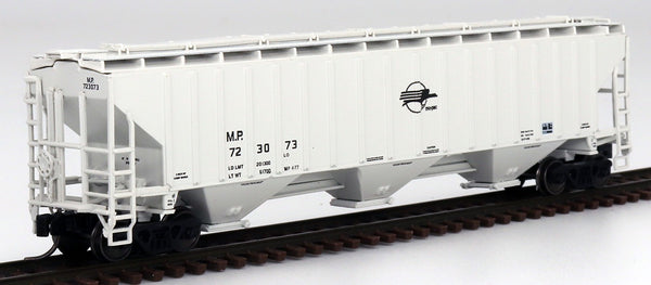 Intermountain 653116-05 N Scale Missouri Pacific 4750 Cu.ft 3-Bay Covered Hopper
