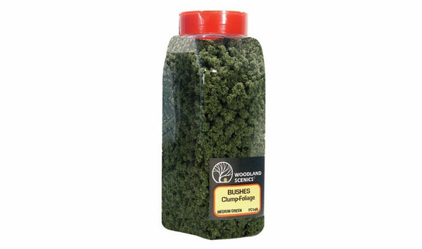 Woodland Scenics FC1646 Bushes Shaker, Medium Green image 0