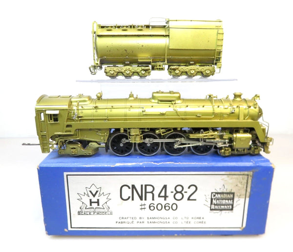 Van Hobbies Brass HO Scale CN Canadian National 4-8-2 U-1f Steam Locomotive 6060