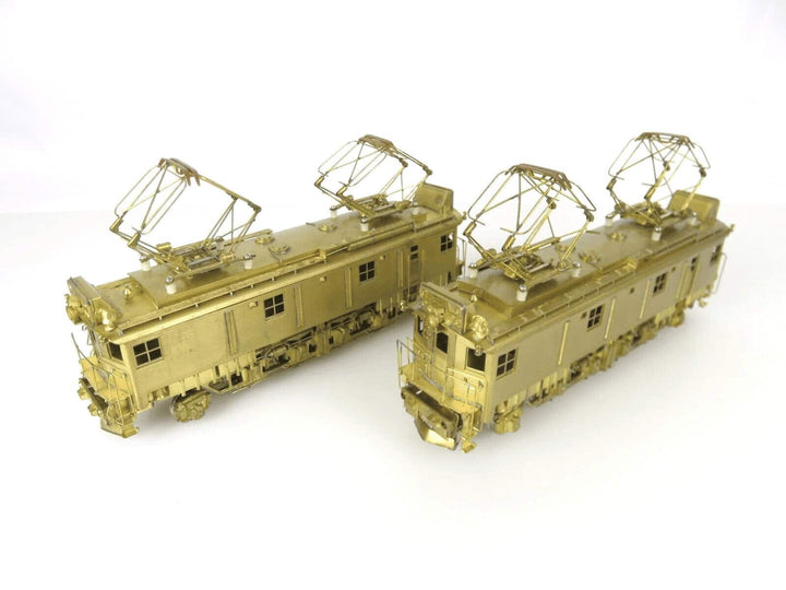 Nickel Plate Products Brass HO Great Northern Z-1 Boxcab Electric Locomotive Set image 7