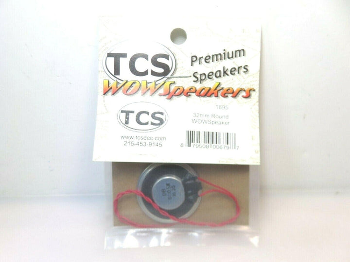 Train Control System TCS #1695 32MM Round WOW Speaker image 3