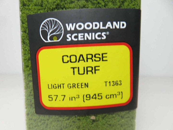 Woodland Scenics T1363 Coarse Turf Shaker, Light Green image 2
