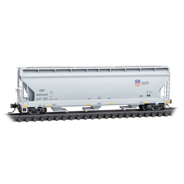 Micro Trains 09400970 N Scale Union Pacific Ex. SP 3-Bay Covered Hopper 496490