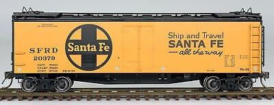 Intermountain 46111-21 HO Santa Fe Ship &amp; Travel Large Herald Refrigerator Car image 0