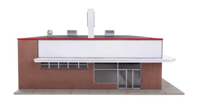 Walthers Cornerstone #933-4117 HO Scale Vintage Grocery Store NIB image 3