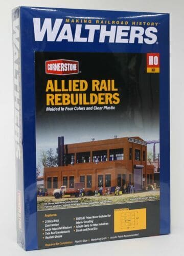 Walthers Cornerstone #933-3016 HO Scale Allied Rail Rebuilders Kit NIB image 0