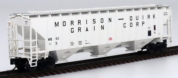Intermountain 653117-01 N Morrison-Quirk Grain 4750 Cu.ft. 3-Bay Covered Hopper