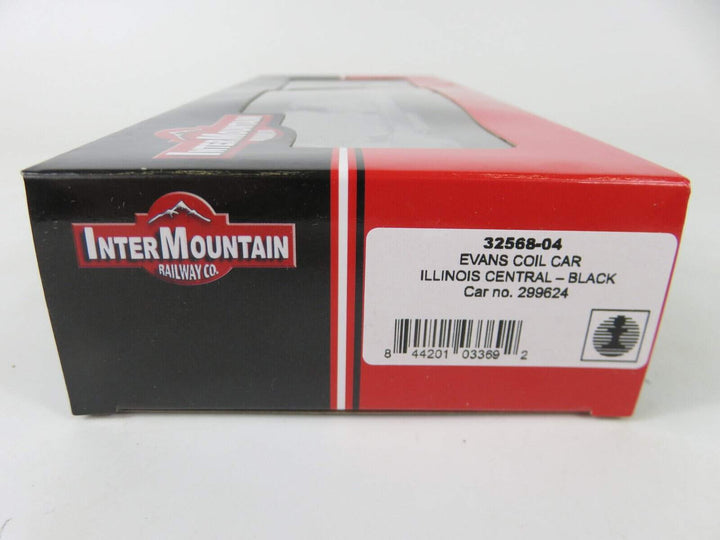 Intermountain 32568-04 HO Scale Evans Coil Car Illinos Central #299624 NIB image 2