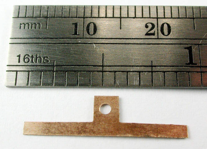 Northwest Short Line NWSL #1129-4 Brass Wheel Wiper 10 Pack image 1