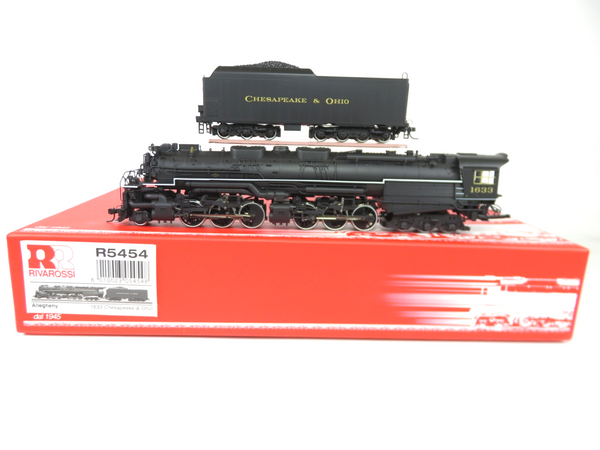 Rivarossi R5454 HO Scale Chesapeake & Ohio 2-6-6-6 H8 Alleghany Steam Locomotive