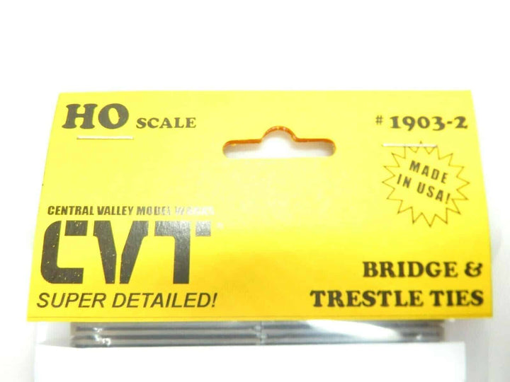 Central Valley Model Works #1903-2 HO Scale 72' Bridge and Trestle Ties image 3