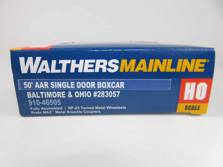 Walthers Mainline 910-46505 HO Scale 50' AAR Single Door Boxcar Baltimore &amp; Ohio image 2