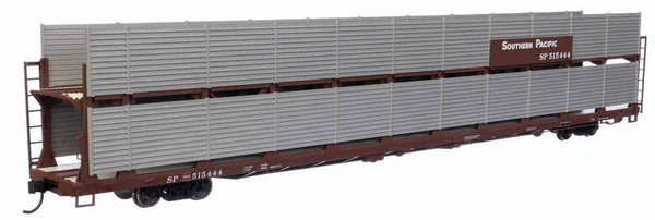 Walthers 910-8128 HO 89' Bi-Level Shielded Auto Rack SP Southern Pacific #515444 image 0
